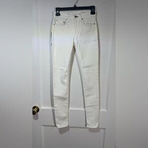 NWT Rag & Bone Woman’s Crisp White Skinny Jeans